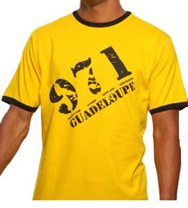 T-shirts Touristiques Guadeloupe